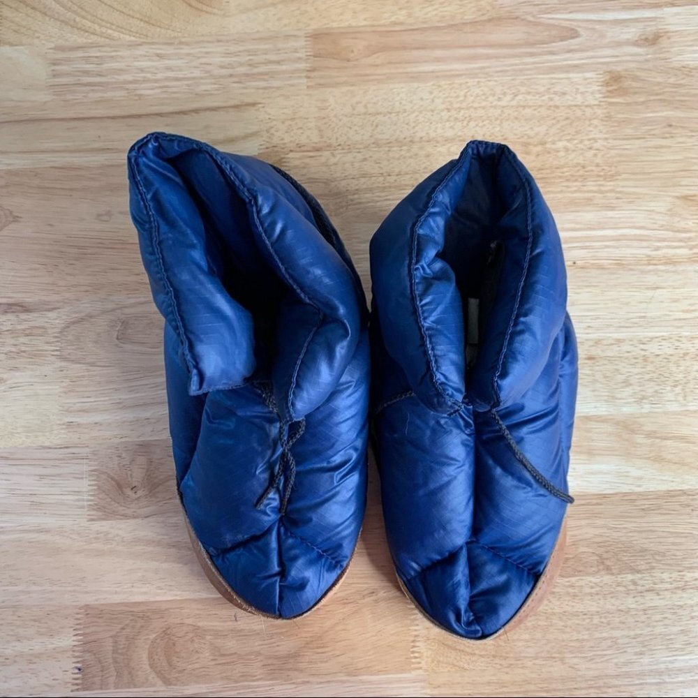 Vintage Eddie Bauer Goose Down Booties - Picture 3 of 10